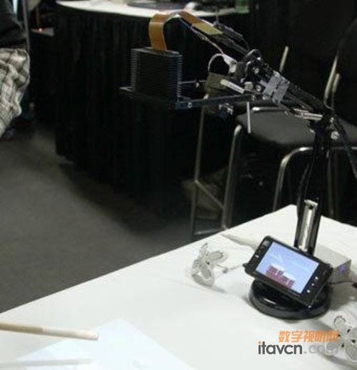 可觸摸的影像 微軟正開發(fā)互動微投系統(tǒng)