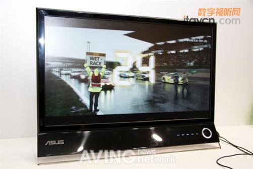 華碩展示27寸高清3D液晶顯示器