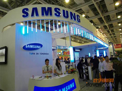 三星互動教學展區