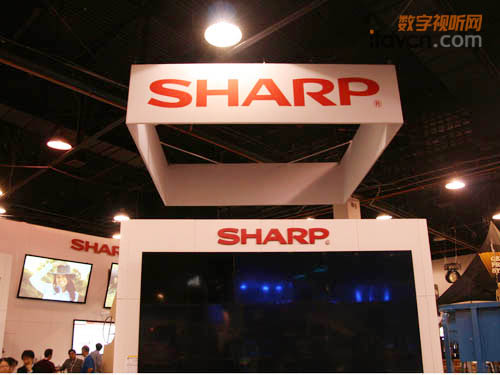 夏普液晶拼接顯示墻亮相Infocomm2010