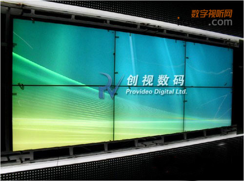 創視數碼超窄邊液晶拼接亮相于世博會國家電網館