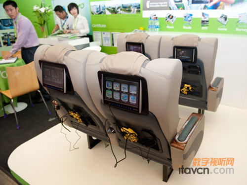 微捷影音娛樂系統應用于國內宇通客車