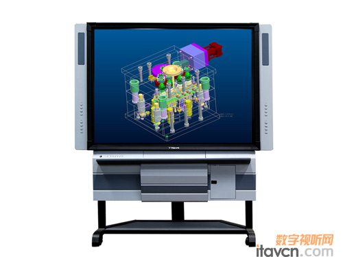 電子白板攜手液晶屏譜寫白板市場新篇章