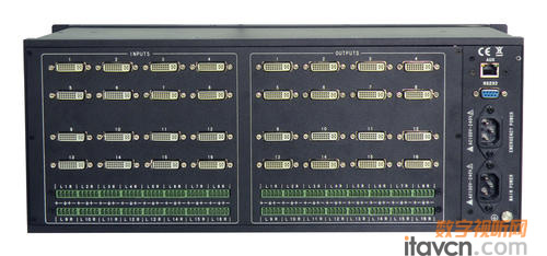 Aurora推出ASP-1616DA數字矩陣切換器