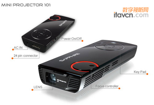 藍寶科技發布MINI投影儀101 LED Pico