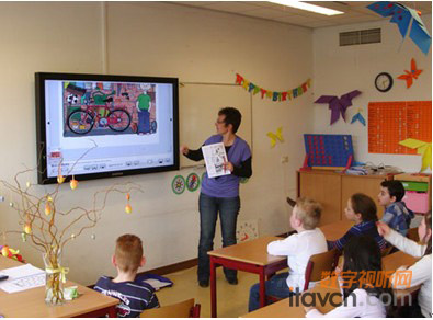 三星液晶互動演示系統應用于課堂教學