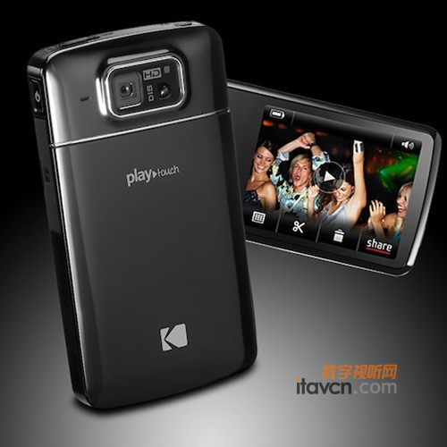科達(dá)力推觸摸屏掌上攝像機(jī)PlayTouch