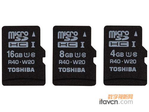 東芝推出全球最快讀取寫入存儲卡UHS104