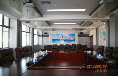 快捷中控系統應用于滄州海域監管中心