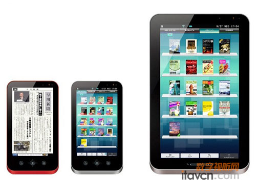 再度出擊 夏普連發兩款Android電子書