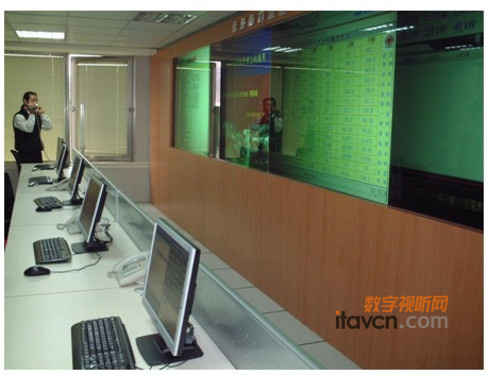 亞洲最大三星無縫液晶安全監(jiān)控視頻墻