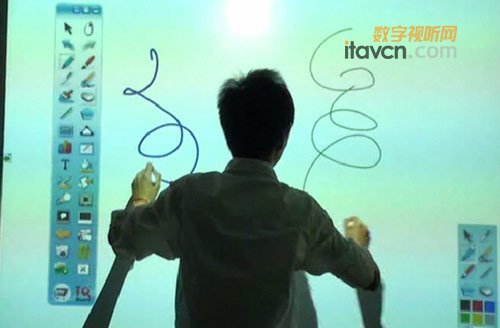 銳達(dá)ET-D系列開啟電子白板雙筆輸入時(shí)代