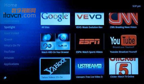 內置谷歌電視技術 索尼新推智能電視