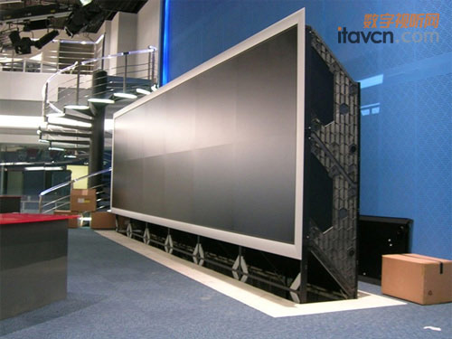 巴可ipresent背景墻入駐四川廣電集團(tuán)