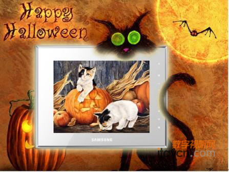 三星數碼相框 非同凡響的萬圣節禮物