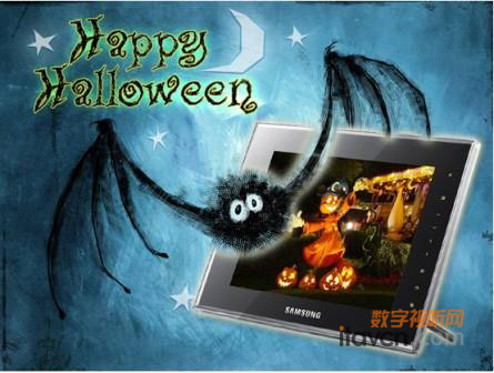 三星數碼相框 非同凡響的萬圣節禮物