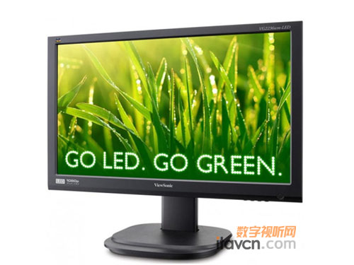 旋轉360°優派全高清LED顯示器VG2236wm