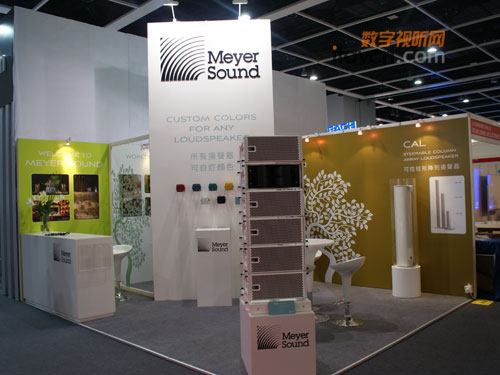 Meyer Sound展出多彩及可控柱形揚聲器