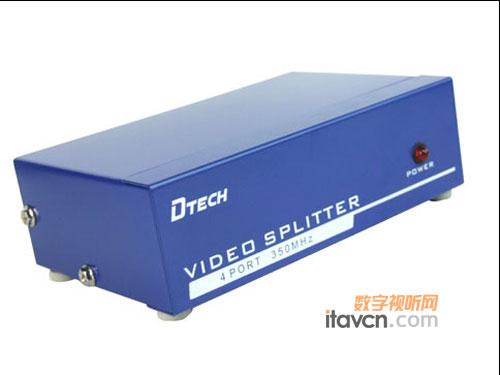 帝特推出高清視頻分配器DT-7352/7354