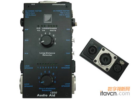 雷德聲發布Audio Aid1200音頻測線器