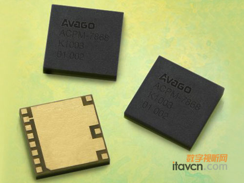Avago推出線性功率放大器模塊ACPM-7868