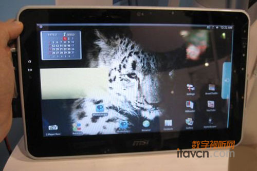 ΢MSI WindPadƽC(j)ń(dng)CES2011