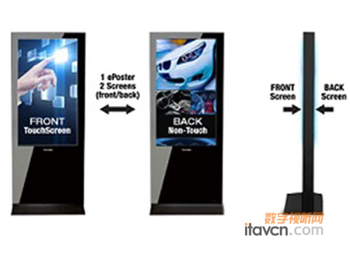 優(yōu)派雙屏數(shù)字標牌解決方案驚艷DSE2011