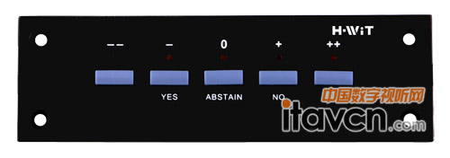 嵌入式表決單元