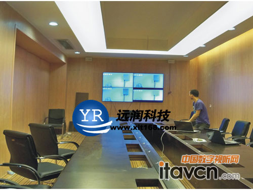 遠潤科技在泉州輝煌衛浴會議室的應用