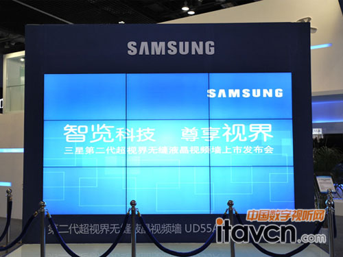 三星第二代超視界無縫液晶視頻墻UD55A