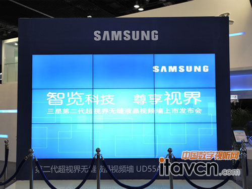 三星第二代超視界無縫液晶視頻墻UD55A