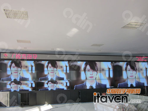 歐帝液晶拼接應(yīng)用于富強(qiáng)煤礦