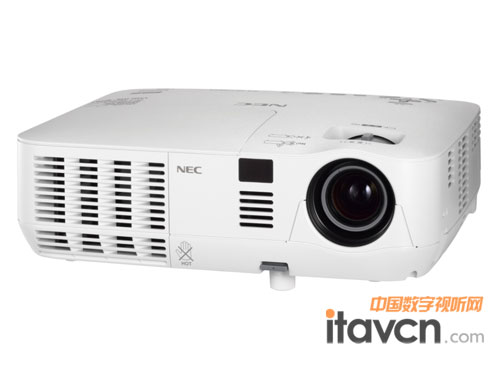 NEC V260W+家庭娛樂投影外觀時尚