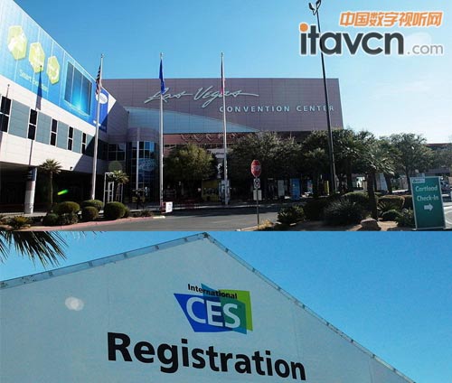 CES2012展會場外