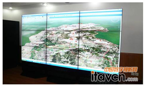 首都機場T3航站樓中的三星商用大屏幕顯示產品