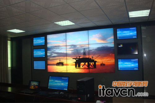 清投視訊液晶拼接視頻墻