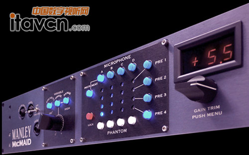 Manley 的話筒/話放矩陣