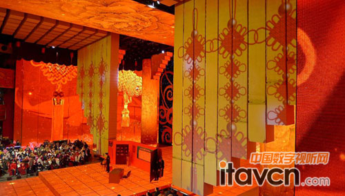 巴可高達2萬流明的投影機應(yīng)用于春晚舞臺