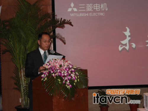 影像設備部總經理村上滿先生致詞