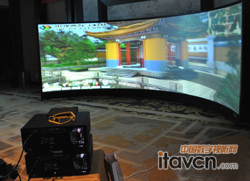 高端工程投影演示圖