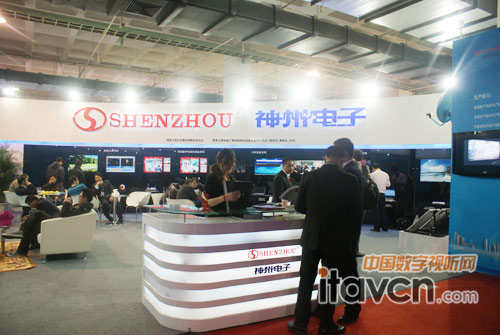 神州電子展臺