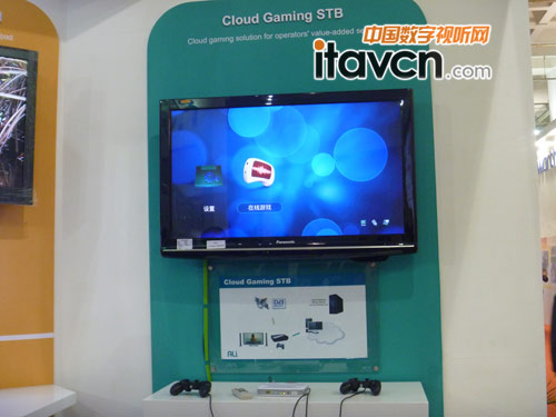 揚智付費電視云游戲系統(tǒng)亮相CCBN2012