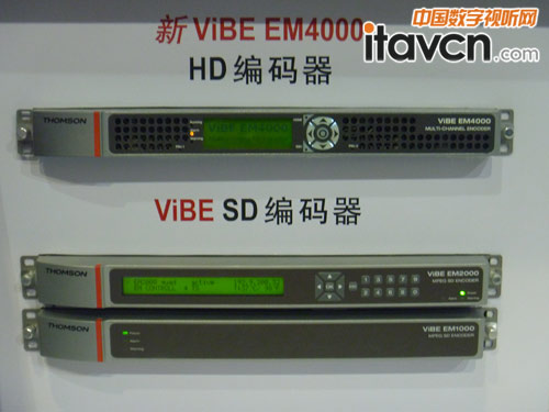 THOMSON展ViBE EM4000多通道高清編碼器
