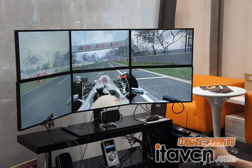 擴展為六屏拼接的三星MD230