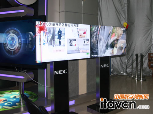 依托OPS NEC深拓智能型大屏拼接應用