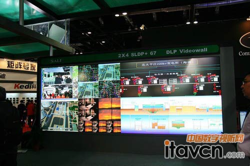 DLP大屏拼接墻