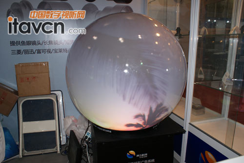 球形顯示用于廣告