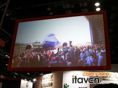 JK多款投影幕亮相Infocomm china 2012