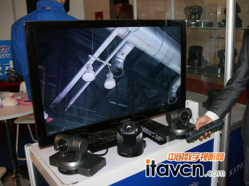 九天展出高清視頻會議攝像機KT-HD50