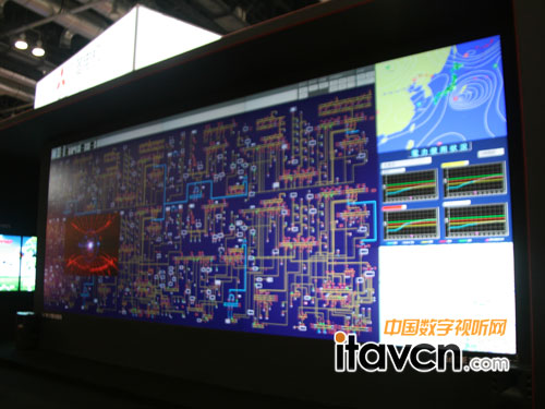 三菱大屏拼接顯示墻